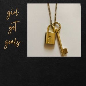 Victoria’s Secret Scandalous Lock and Key Necklace